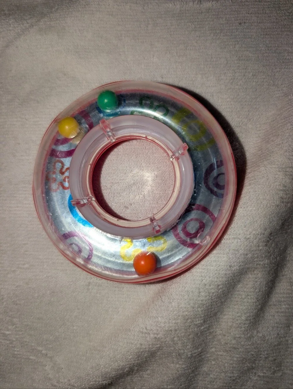 Vintage Fisher-Price Rock-a-Stack Ring Stacking & Rocking Baby Toy 2004 Mattel